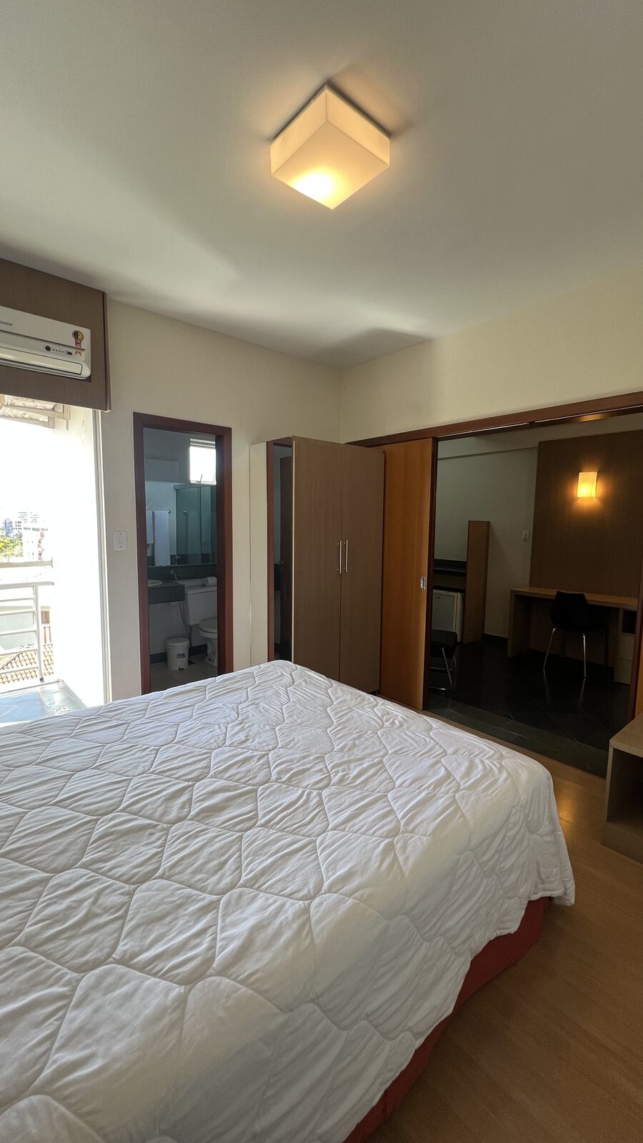 Quarto Casal com cama de casal — Sete Lagoas Residence Hotel